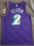 NBA 2 Sexton Jazz Maillot Retro Violet